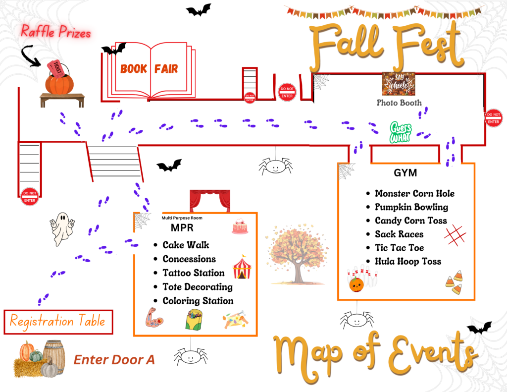 Fall Fest Map