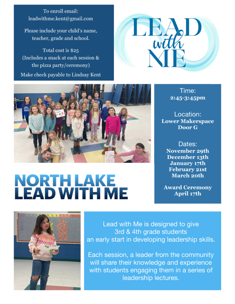 Lead with me flyer