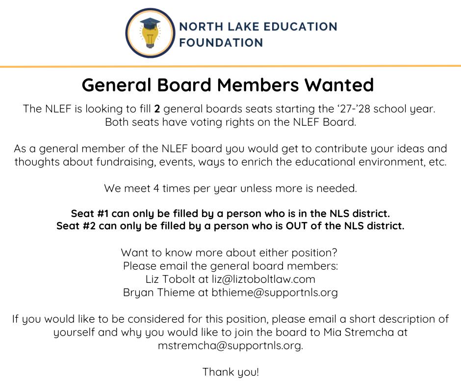 Board member wanted