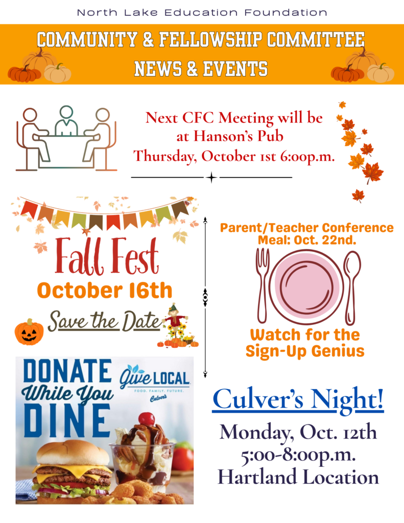 Community & fellowship news letter
