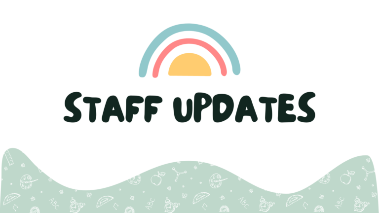 staff updates
