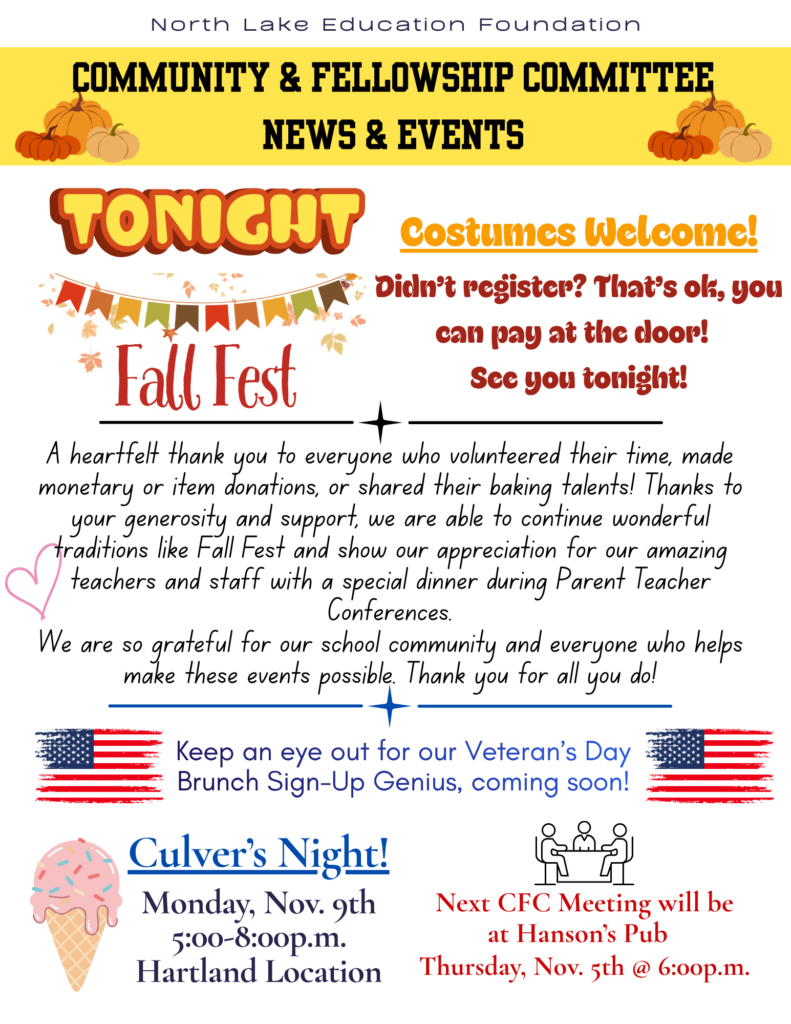 community and fellowship newsletter 10-16-26