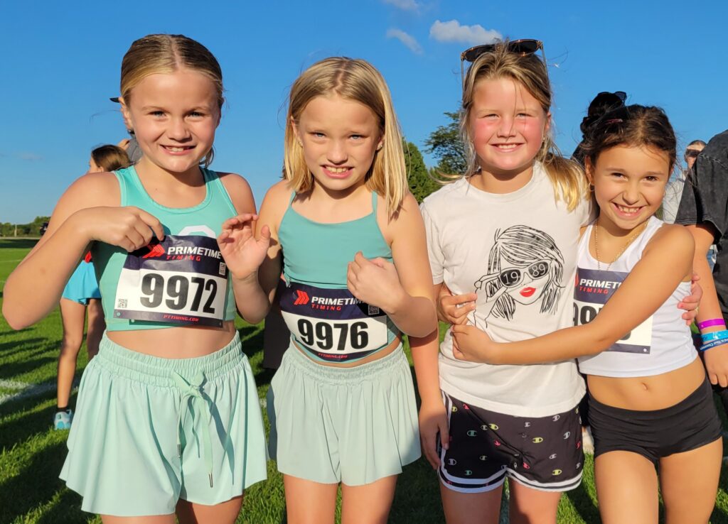 GRADE SCHOOL RUN PHOTO