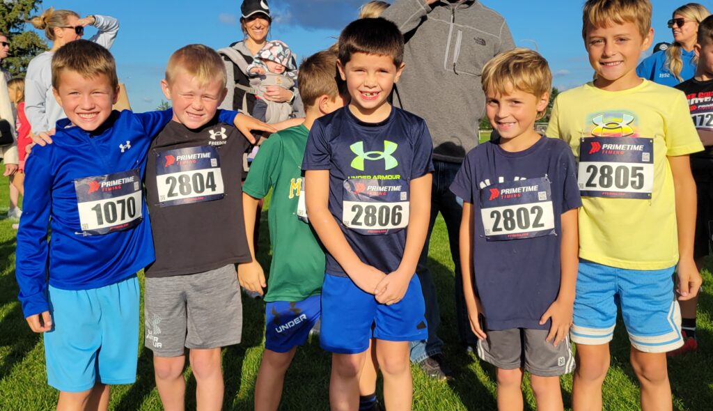 GRADE SCHOOL RUN PHOTO