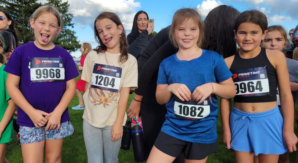 GRADE SCHOOL RUN PHOTO
